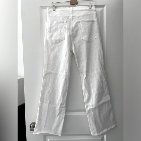 GAP Size 31 (12R) Vintage Flare High Rise Jeans - White - Picture 4 of 6